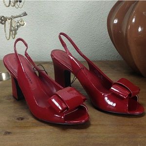 Chinese Laundry Las 005 Strappy Red Heel